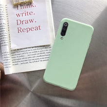Load image into Gallery viewer, solid candy color silicone case